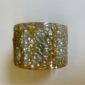 Cracked mirror bangle
